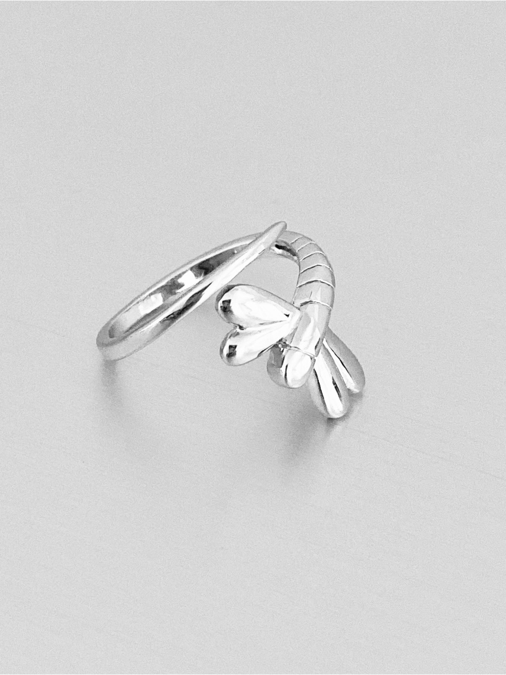 💕TOP SELLER💕Sterling Silver Wraparound Dragonfly Ring, Spirit Bug Jewelry Rings - Picture 11 of 13